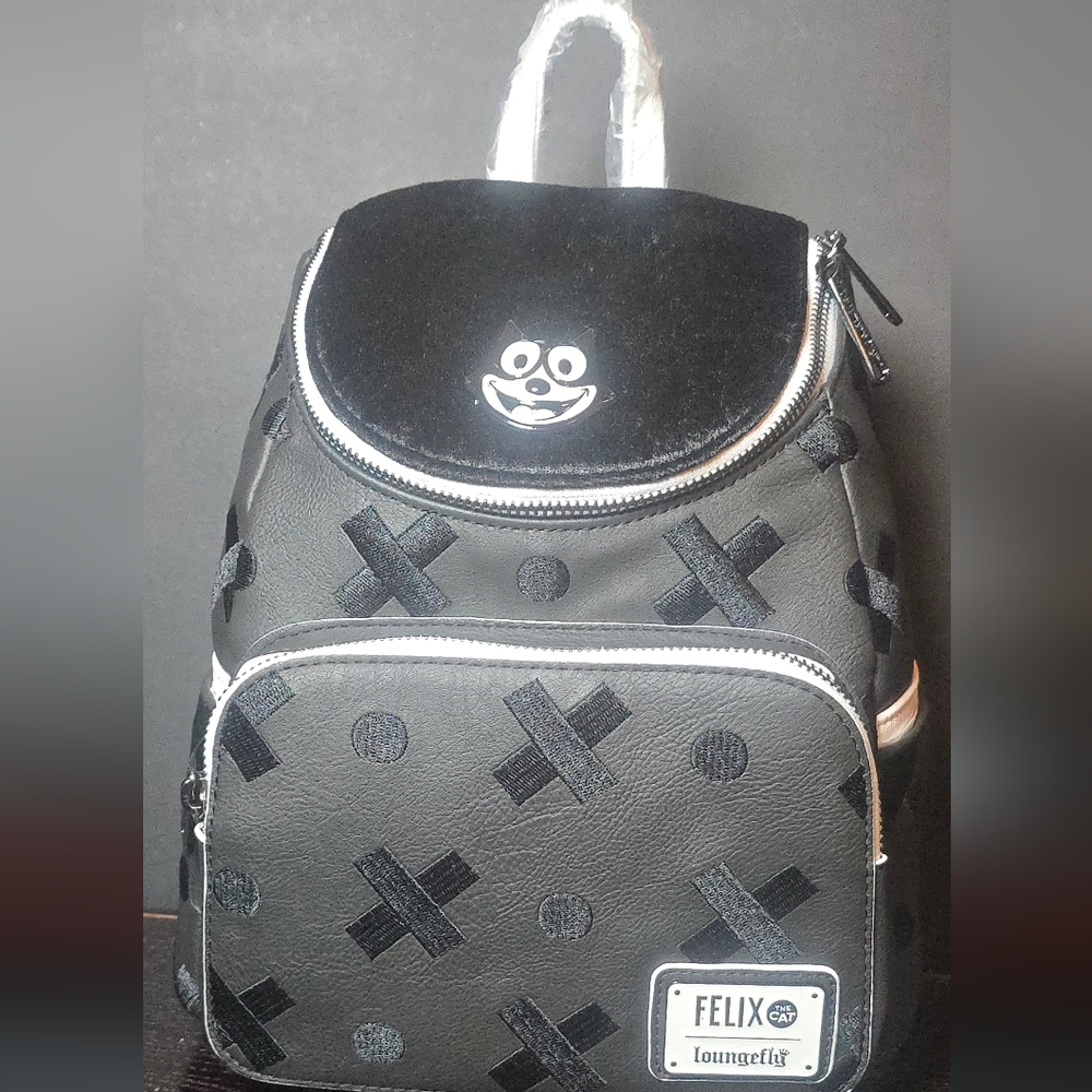 NWT Loungefly Universal Felix The Cat Mini Backpack